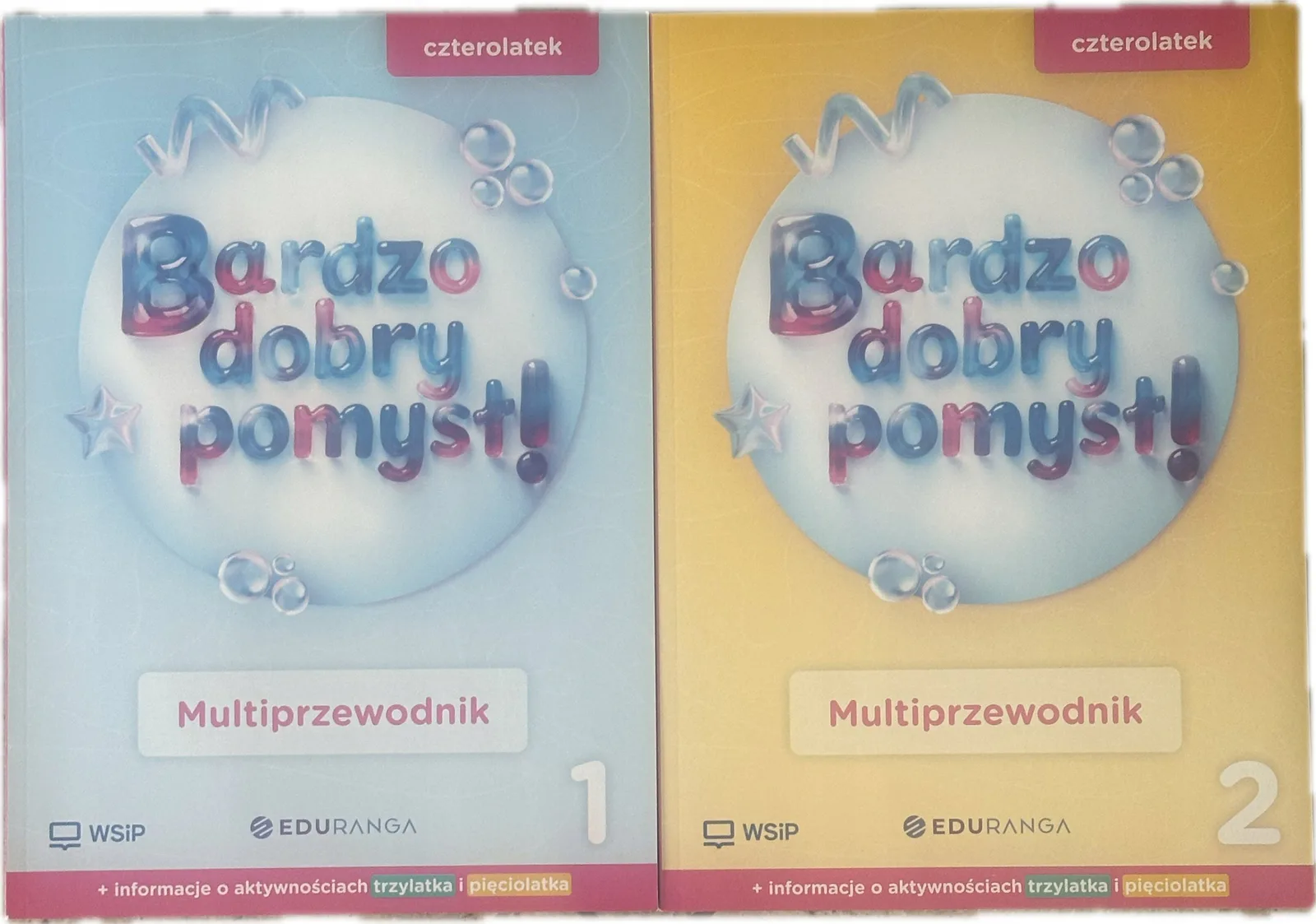 Okładka: Bardzo Dobry pomysł czterolatek 4-latek ksiązka nauczyciela przewodnik