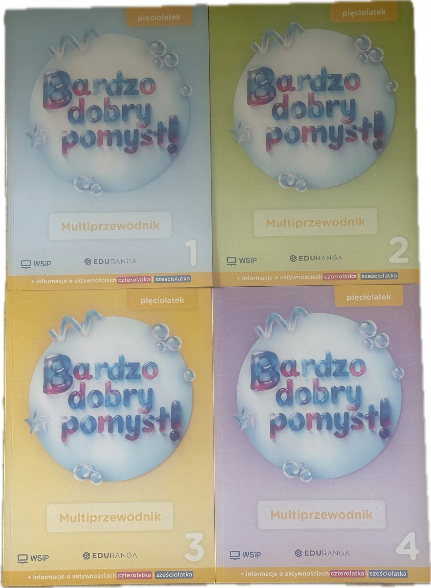 Okładka: Bardzo Dobry pomysł pięciolatek 5-latek ksiązka nauczyciela przewodnik