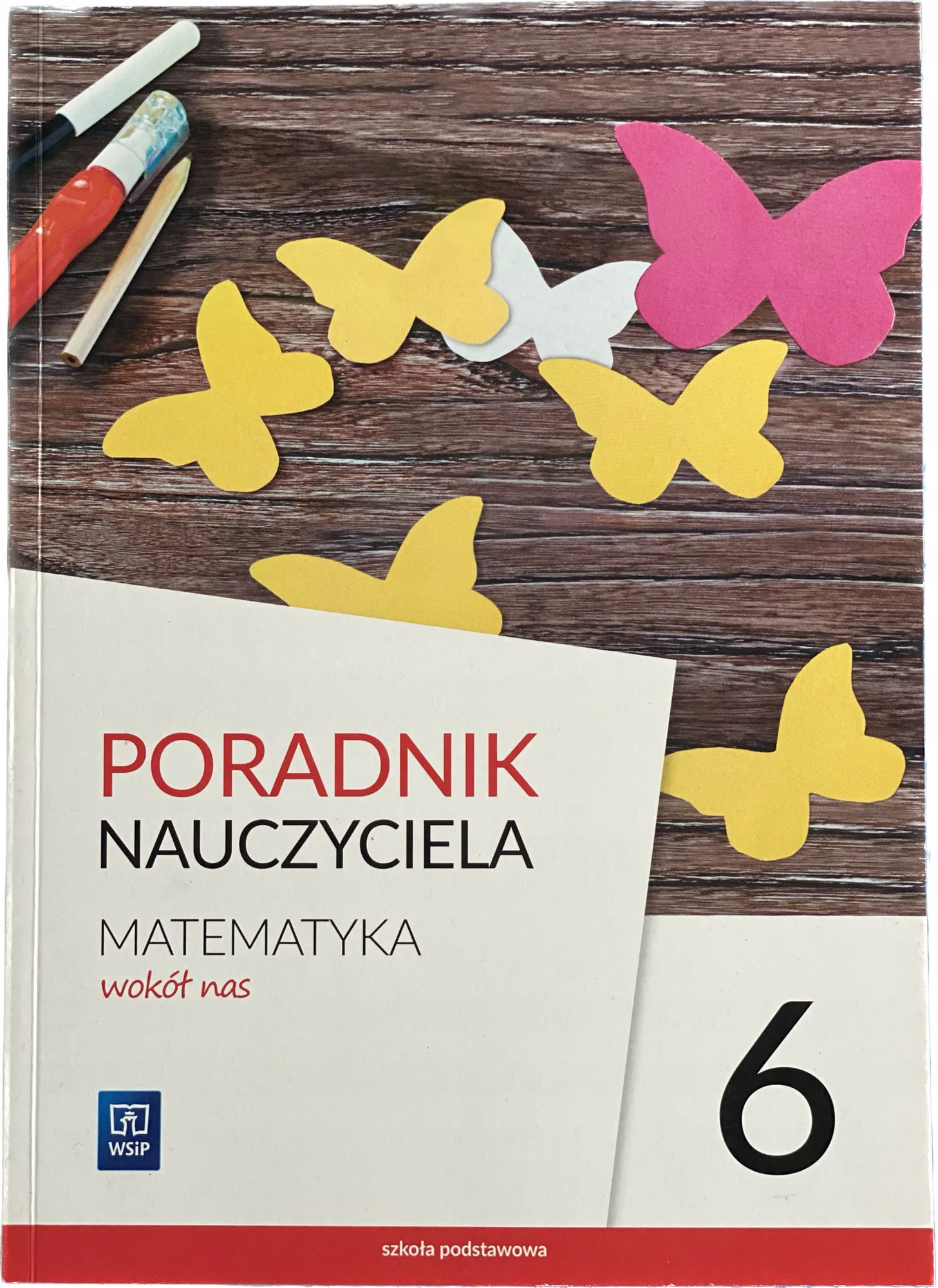 Okładka: MATEMATYKA wokół nas klasa 6 WSIP poradnik ksiązka nauczyciela