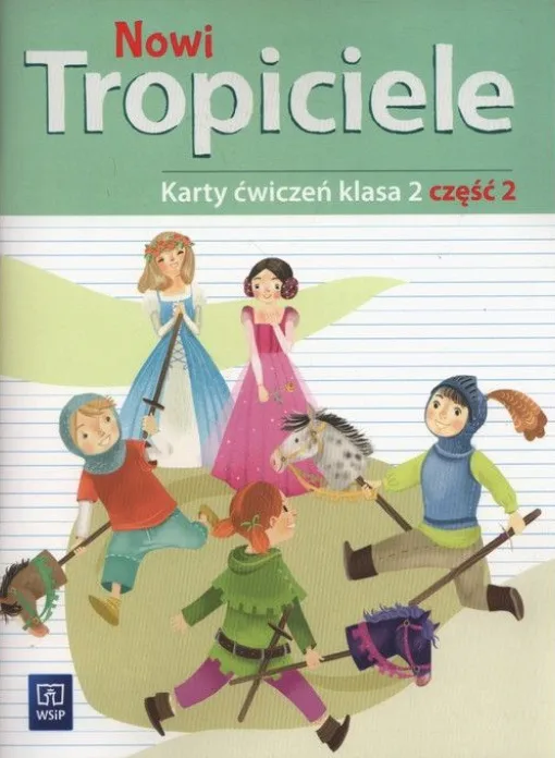 Okładka: Nowi Tropiciele KLASA 2 Karty ćwiczeń Część 2 język polski