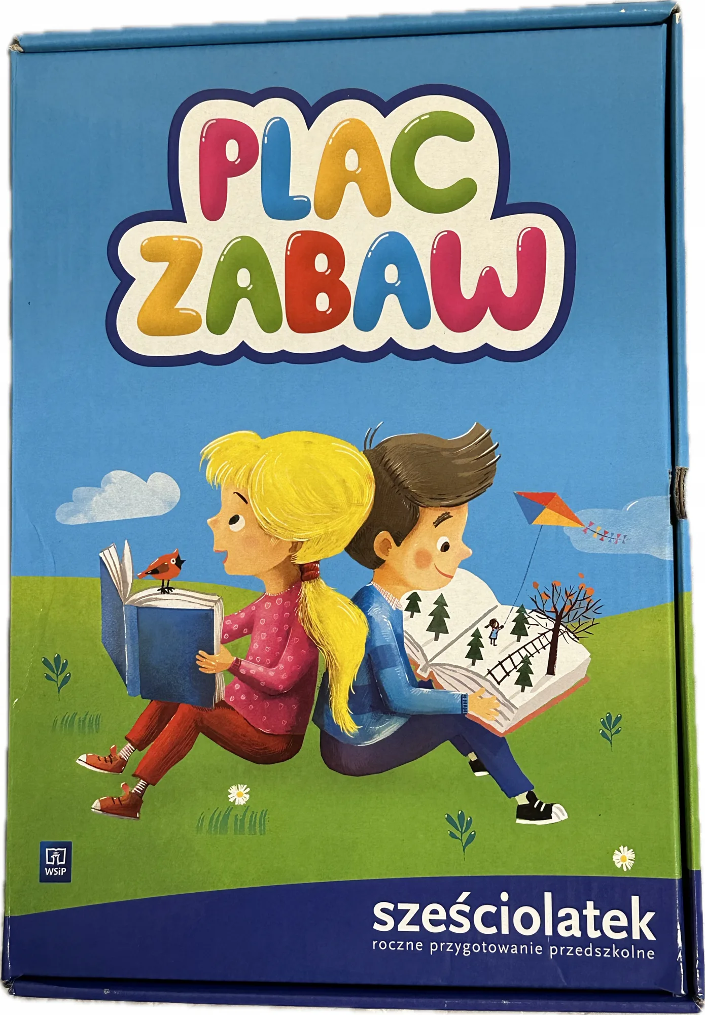 Okładka: PLAC ZABAW sześciolatek 6-latek pakiet zestaw komplet karty pracy BOX WSIP