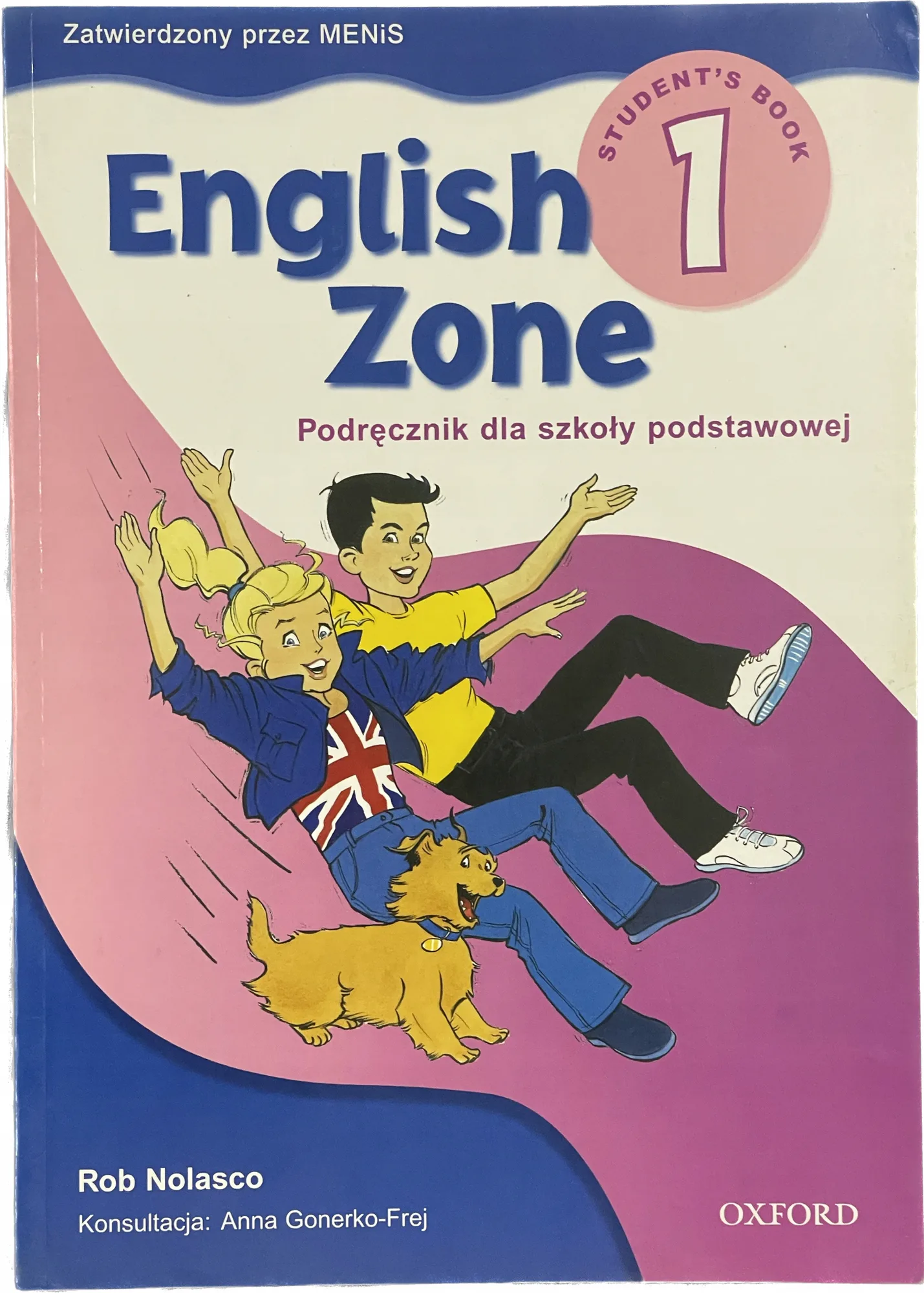 Okładka: English zone 1 students book podręcznik Oxford