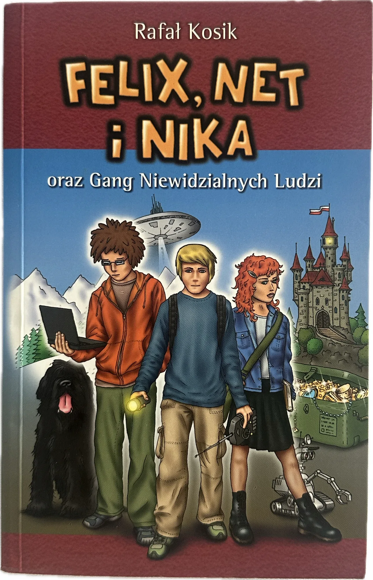 Okładka: Felix, Net i Nika oraz Gang Niewidzialnych Ludzi