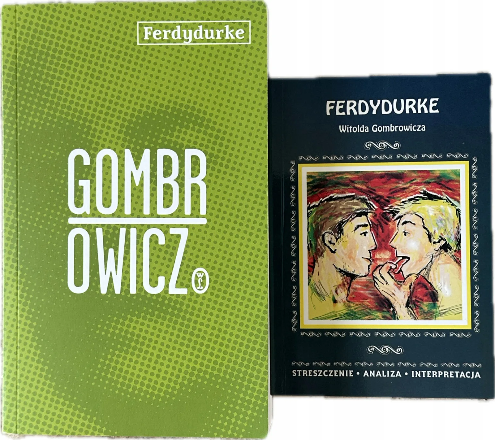 Okładka: Ferdydurke Gombrowicz + streszczenie opracowanie omówienie lektury ściąga