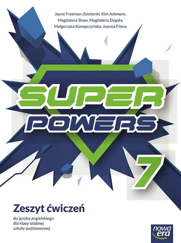 Okładka: Super powers klasa 7 Cwiczenia 2026