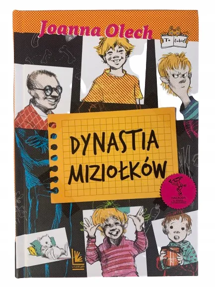 Okładka: Dynastia Miziołków Joanna Olech lektura klasa 4 5 stan bdb-