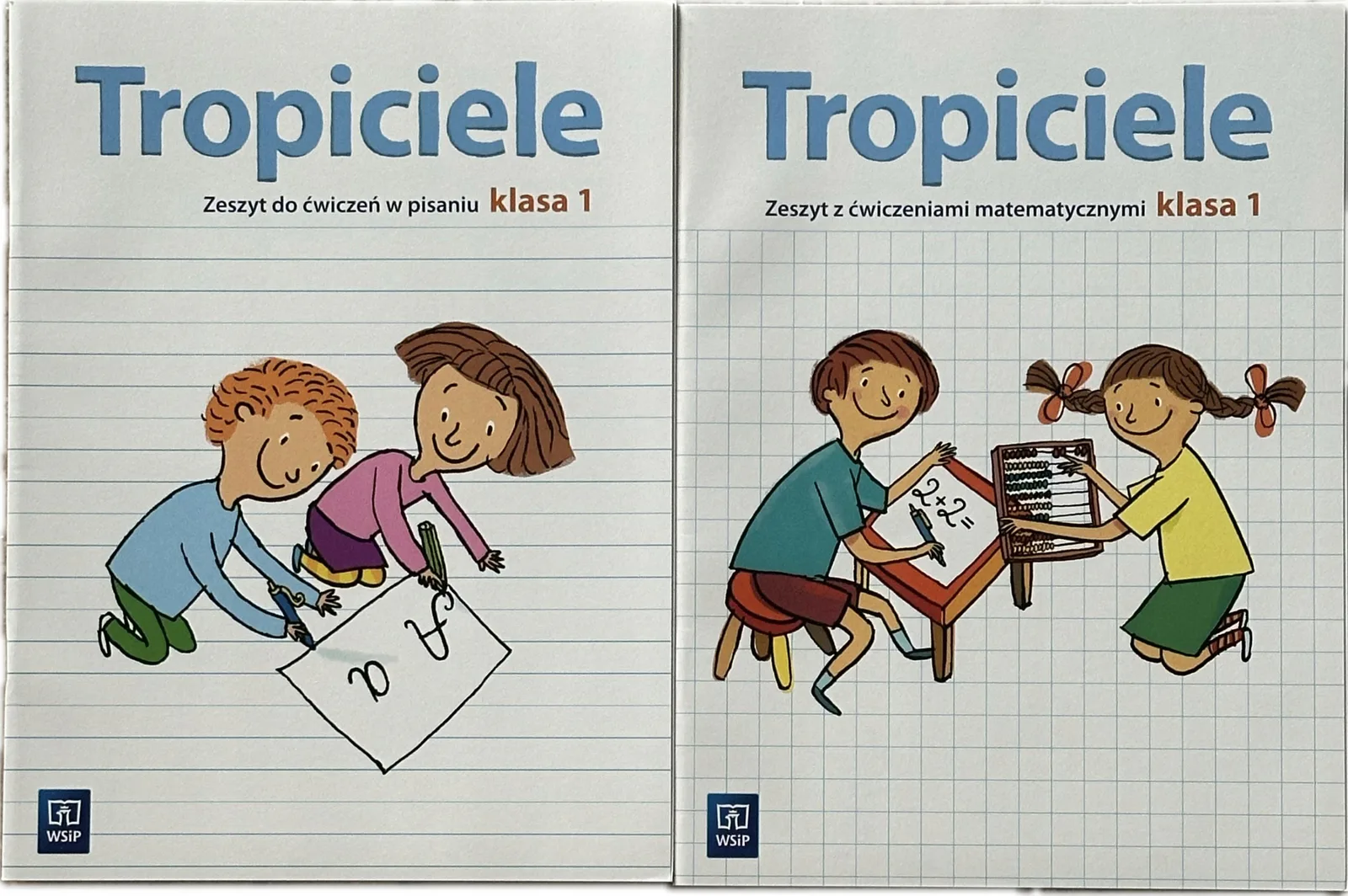 Okładka: Tropiciele KLASA 1 matematyka POLSKI ćwiczenia zeszyt ćwiczeń karty pracy