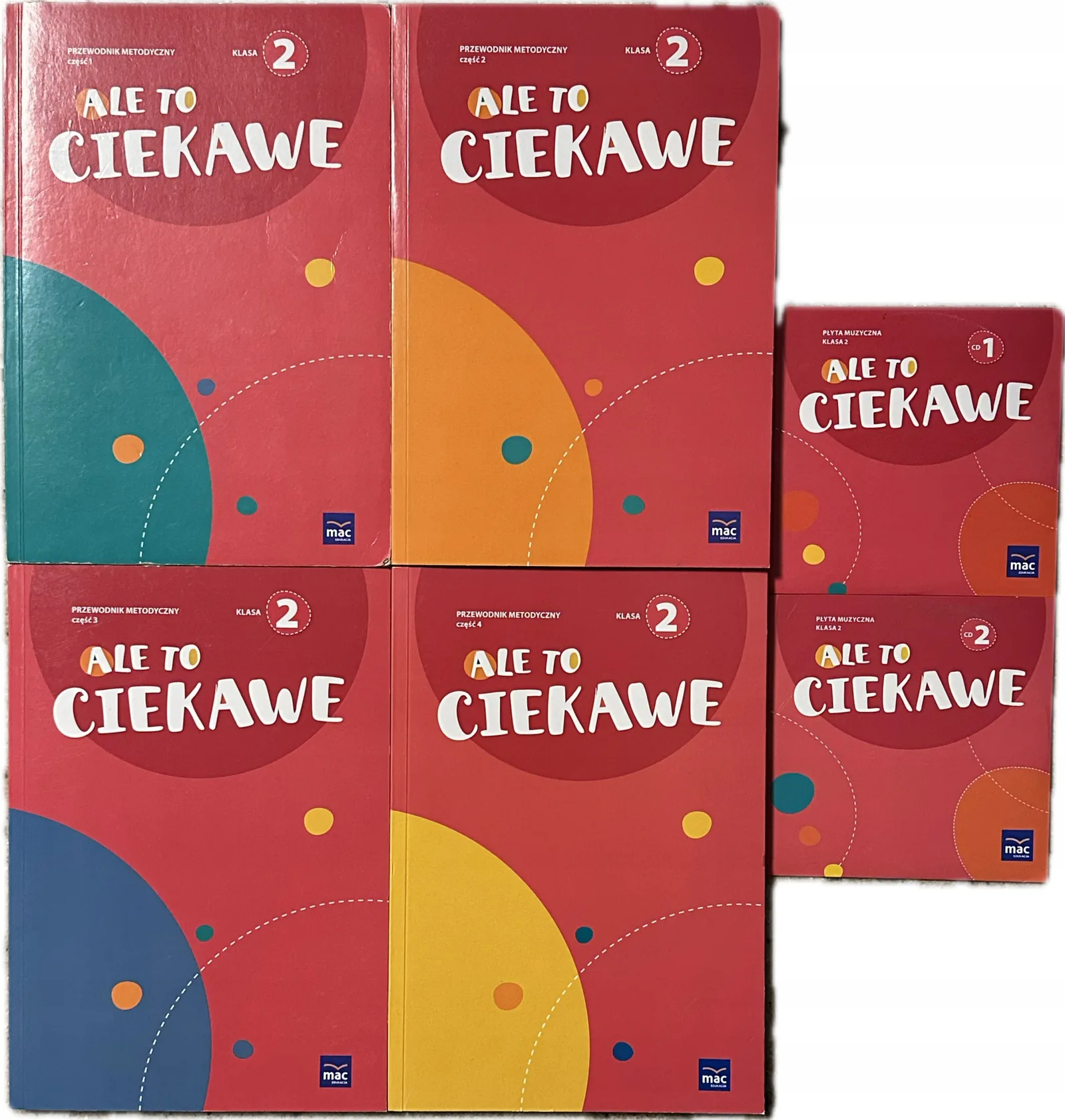 Okładka: Ale to ciekawe przewodnik metodyczny ksiązka nauczyciela klasa 2 komplet CD