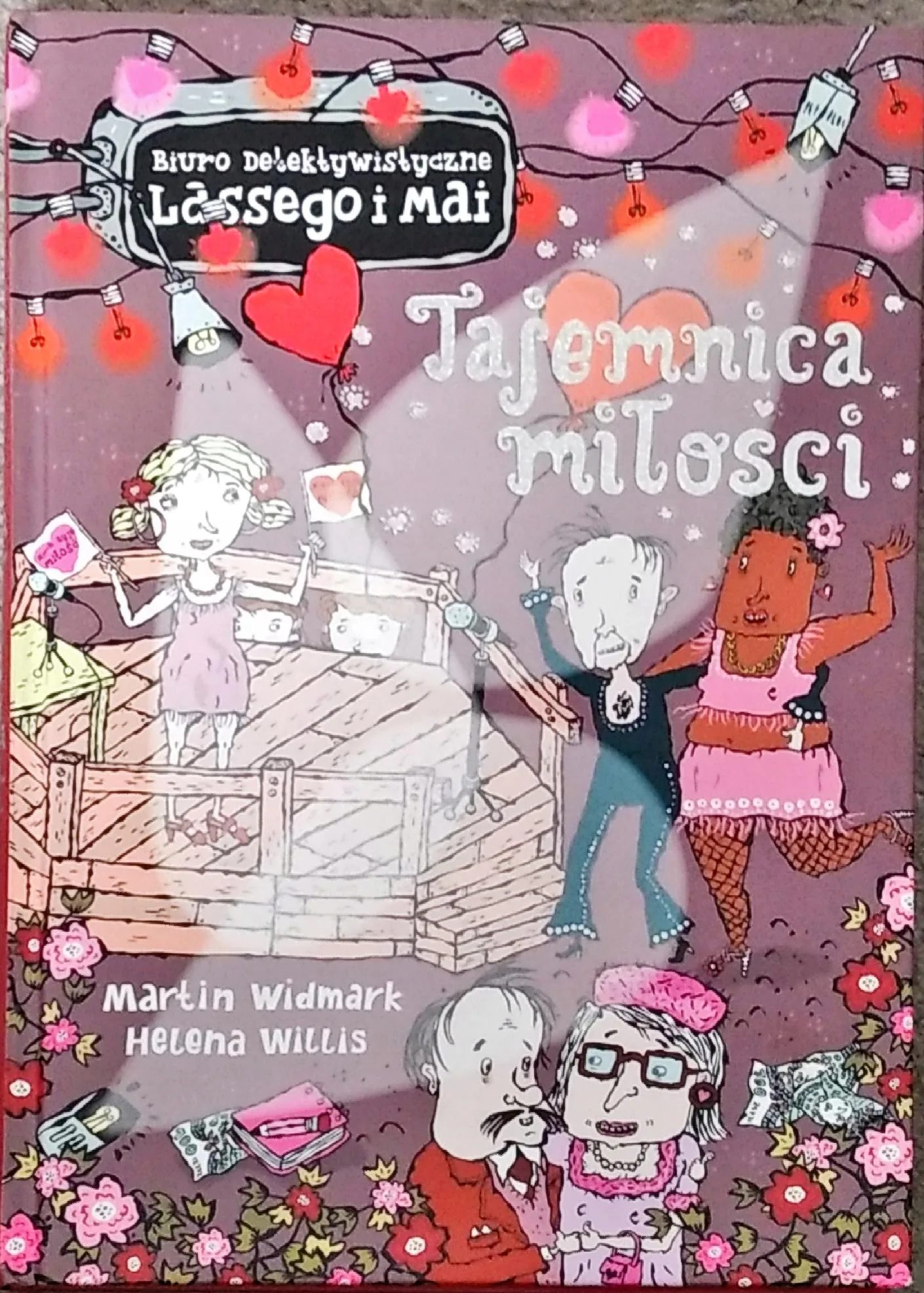 Okładka: Tajemnica miłości Helena Willis, Martin Widmark