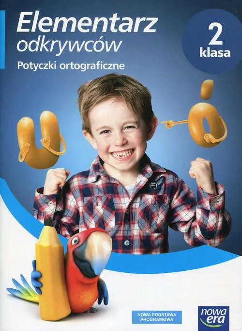 Okładka: Elementarz odkrywców. Potyczki ortograficzne. Zeszyt ćwiczeń. Klasa 2
