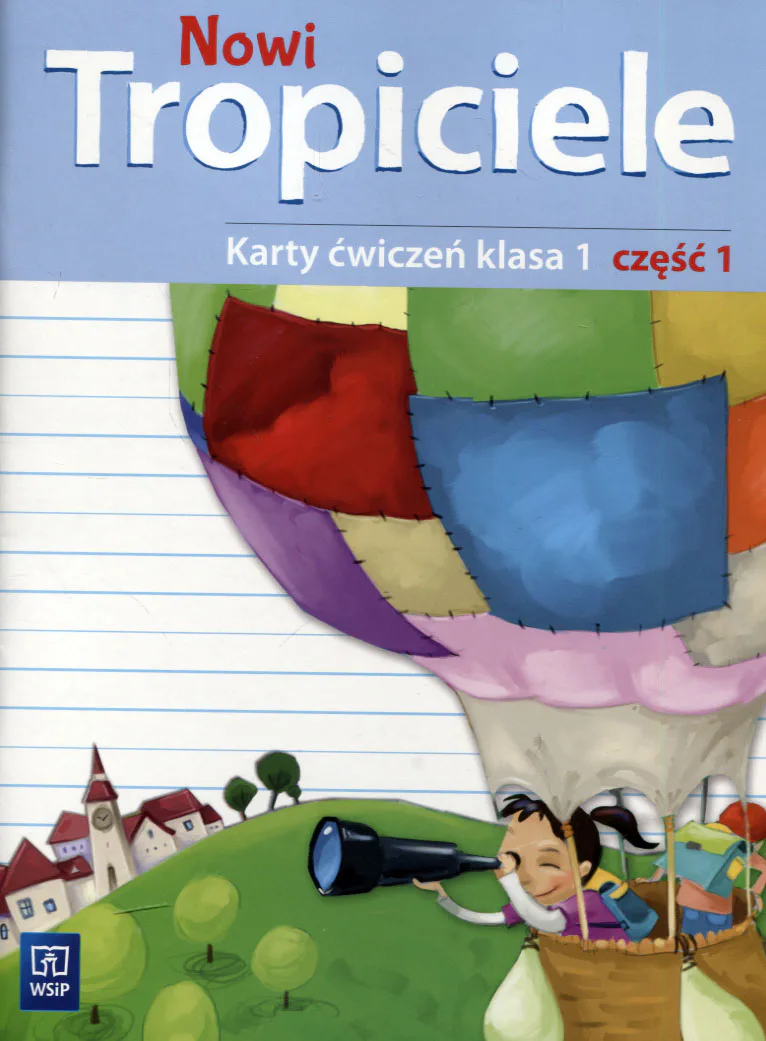 Okładka: Nowi Tropiciele klasa 1 część 1 Karty ćwiczeń język polski ćwiczenia