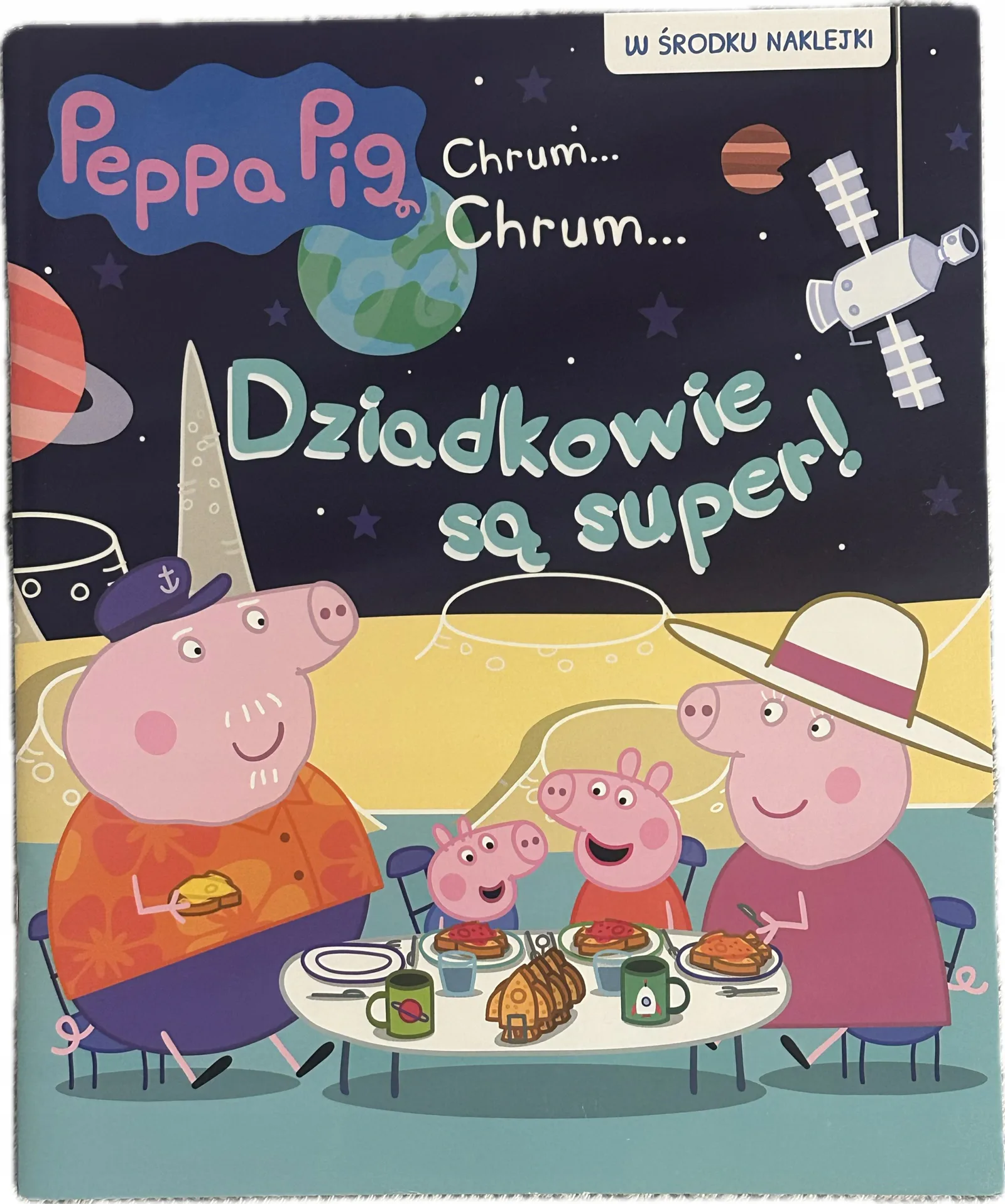 Okładka: Peppa Pig. Chrum... chrum Dziadkowie są super!