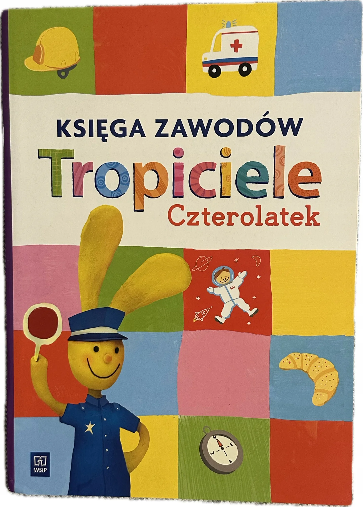 Okładka: Tropiciele Czterolatek 4-latek Księga zawodów WSiP