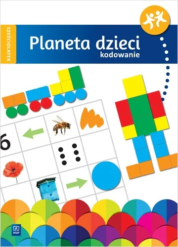 Okładka: Planeta DZIECI KODOWANIE 6-LATEK SZESCIOLATEK WSIP nauka kodowania