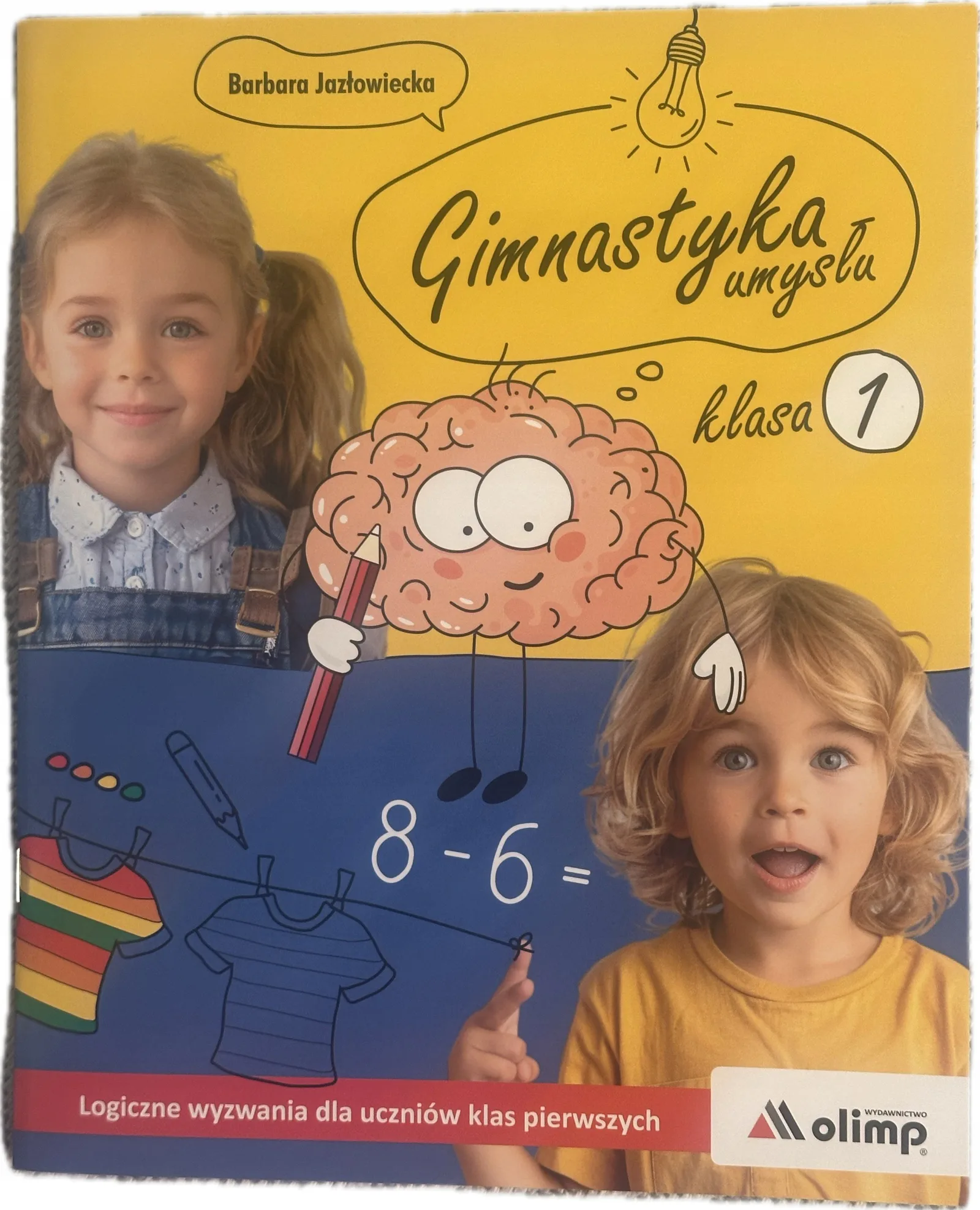 Okładka: Gimnastyka umysłu klasa 1 logiczne wyzwania dla pierwszaków matematyka 7 l.