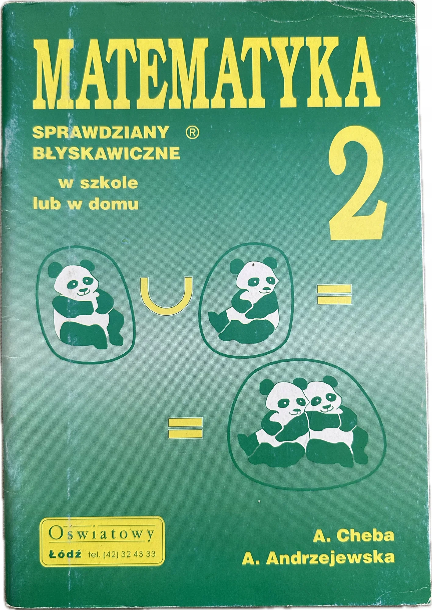 Okładka: KLASA 2 sprawdziany błyskawiczne TESTY matematyka