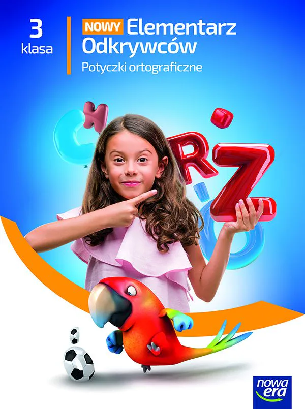 Okładka: Elementarz Odkrywców klasa 3 zeszyt ćwiczeń Potyczki Ortograficzne 2025