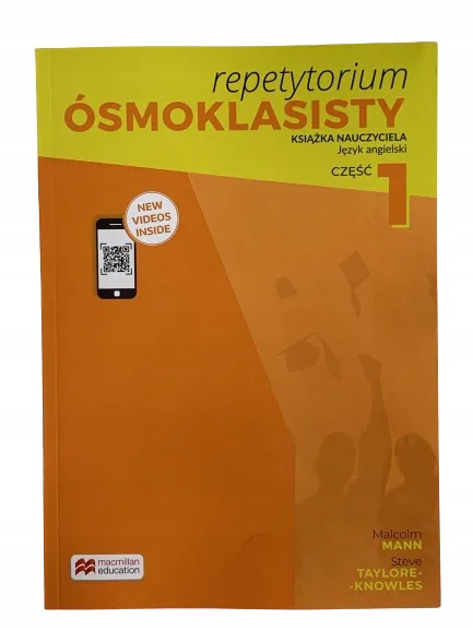 Okładka: Repetytorium Ósmoklasisty część 1 dla klasy 7 Książka nauczyciela kod