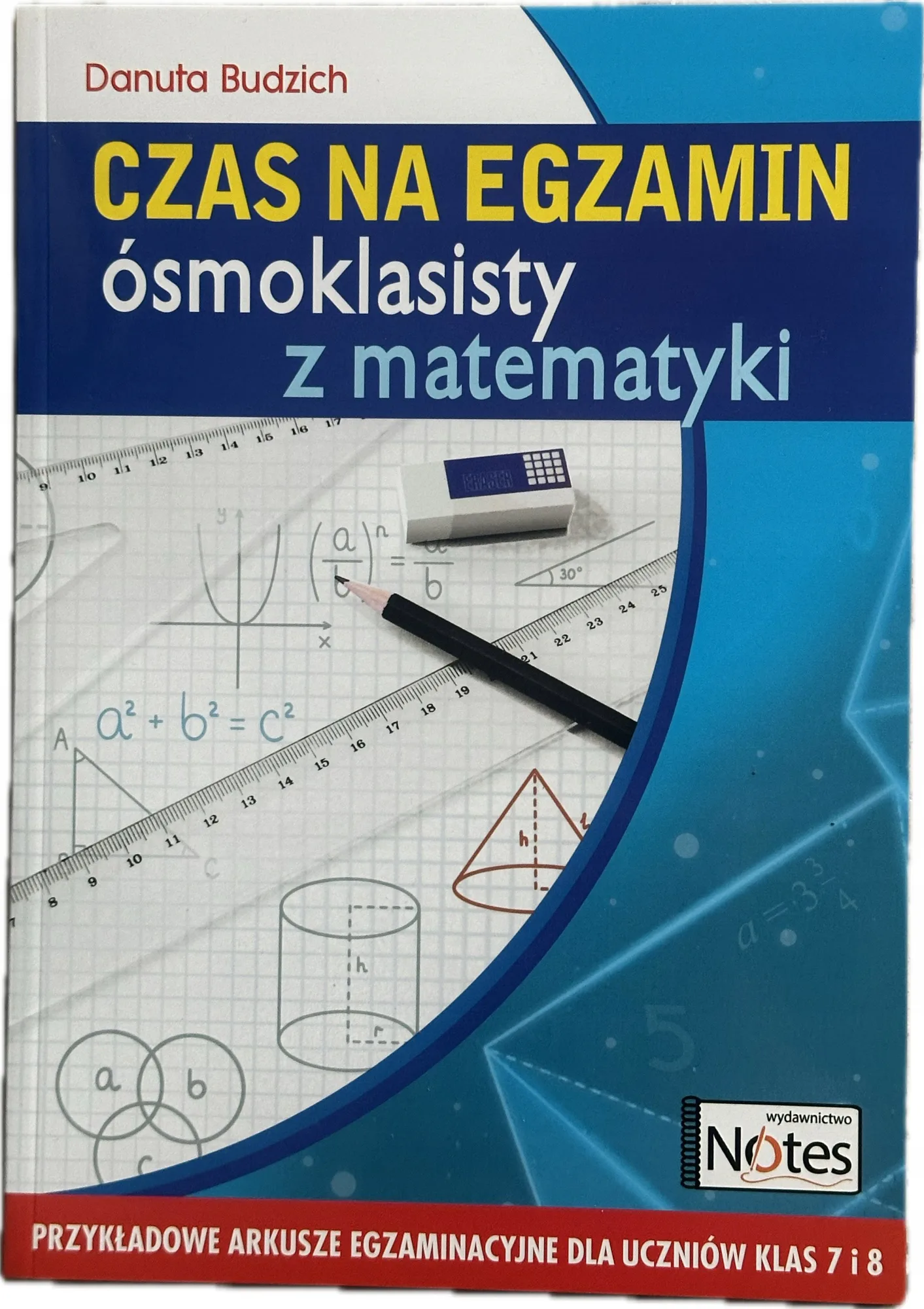 Okładka: Czas na egzamin 8-klasisty ósmoklasisty z matematyki arkusze rozwiązania