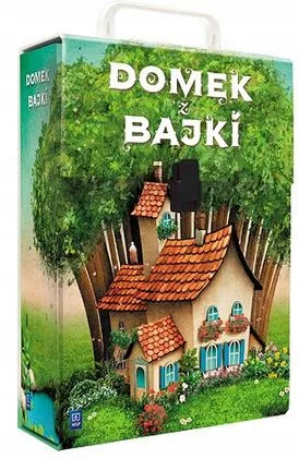 Okładka: DOMEK Z BAJKI 20 utworów klasyki dziecięcej plansze obrazkowe z ich treścią