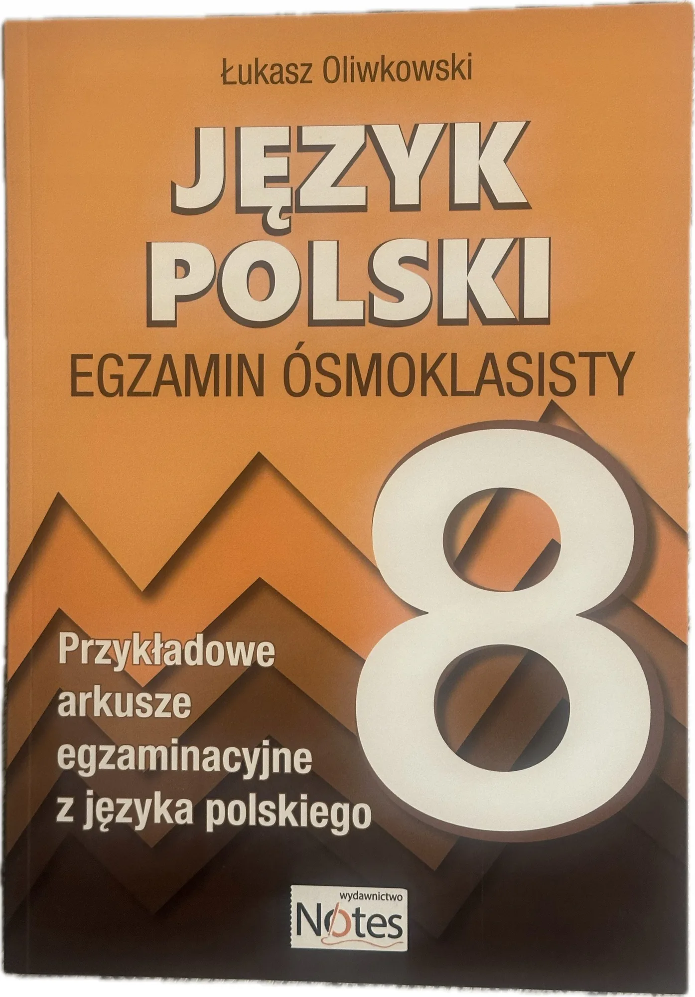 Okładka: EGZAMIN ÓSMOKLASISTY język polski ARKUSZE 8-klasisty 8 klasa klucze odp.