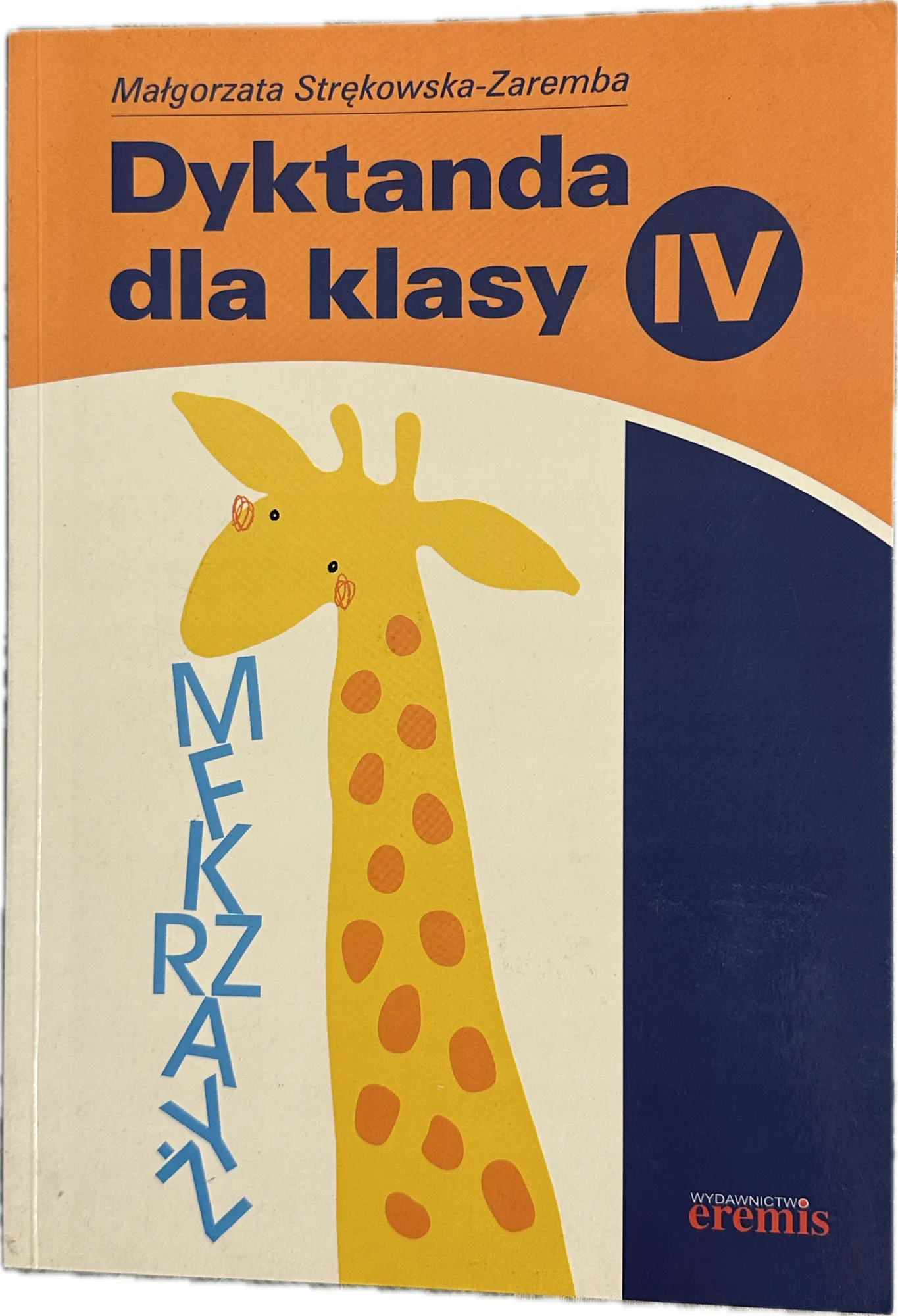 Okładka: klasa 4 DYKTANDA ortografia gramatyka zasady ortograficzne