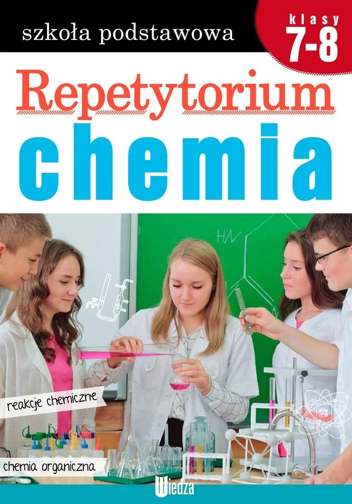 Okładka: Repetytorium Chemia klasa 7 8