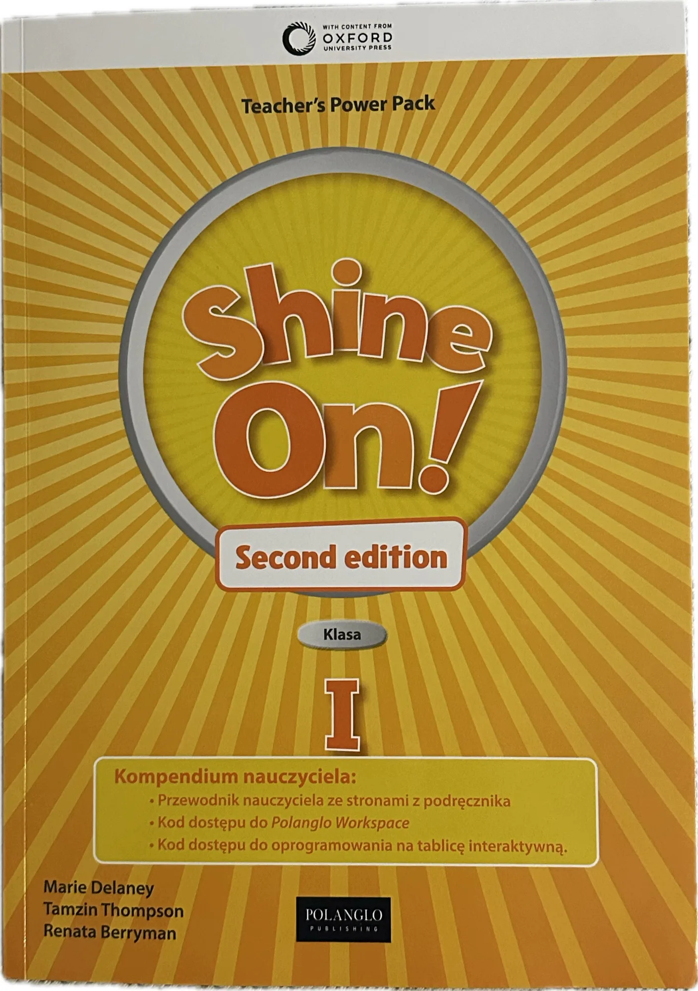 Okładka: Shine On ! klasa 1 teachers power pack książka nauczyciela teachers book