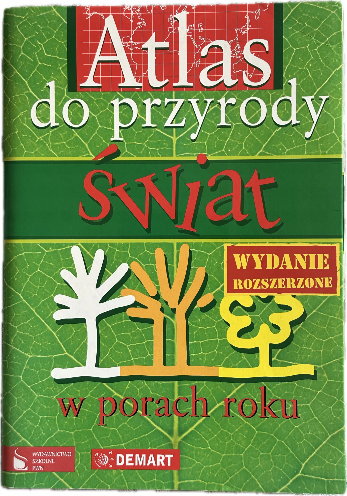 Okładka: ATLAS PRZYRODA Świat w porach roku wydanie rozszerzone 2w1 dwie ksiązki
