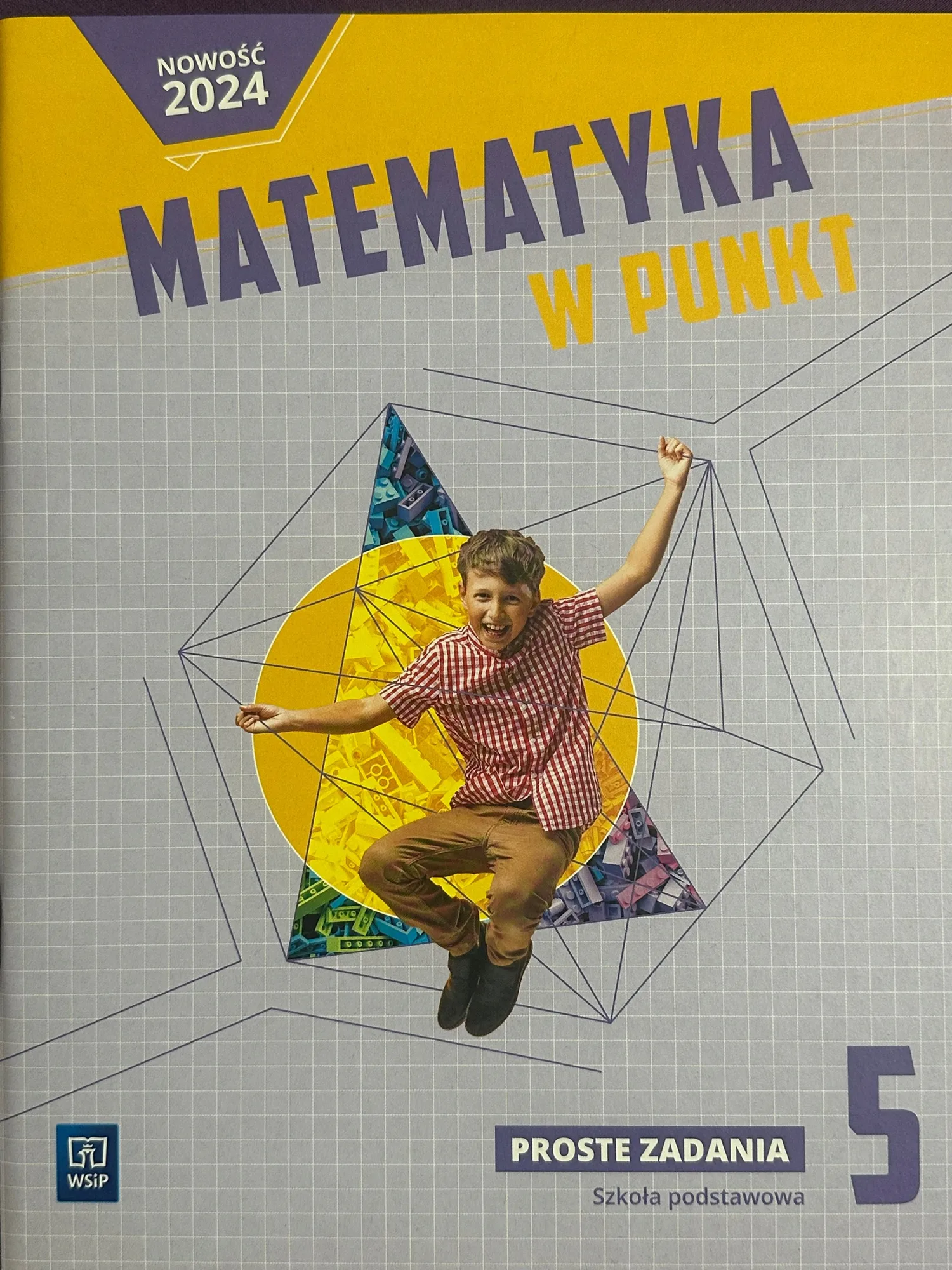 Okładka: Matematyka w punkt Klasa 5 Proste zadania WSiP