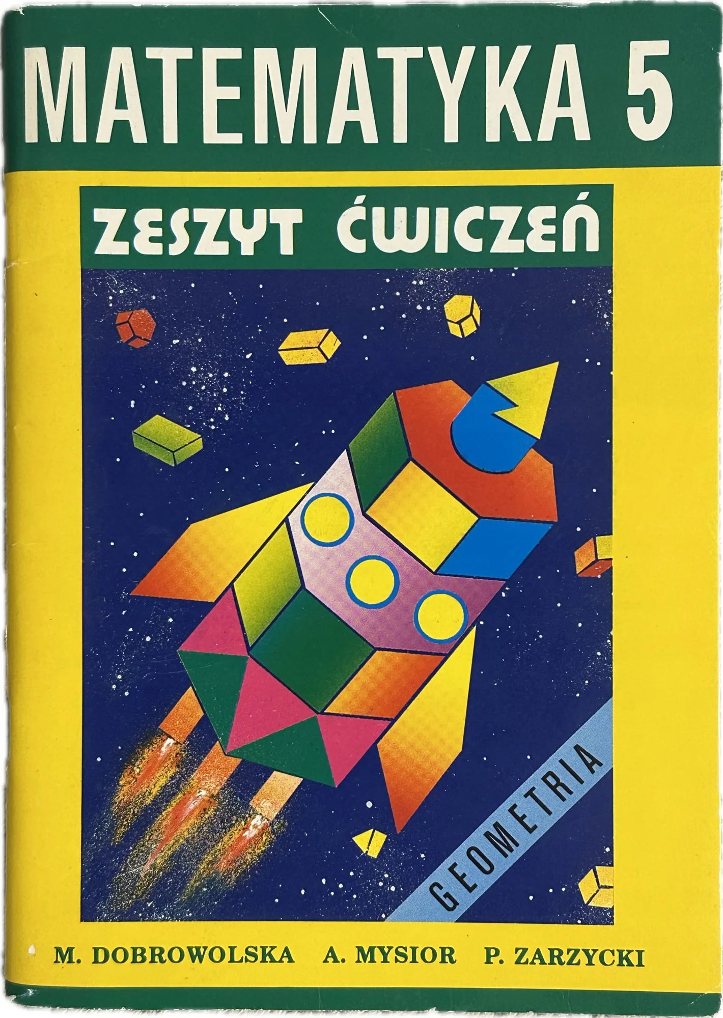 Okładka: MATEMATYKA z plusem klasa 5 zeszyt ćwiczeń GEOMETRIA GWO