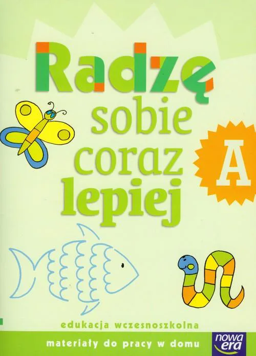 Okładka: Ćwiczenia karty pracy do domu 1 NOWA ERA POZIOM C Radzę sobie coraz lepiej