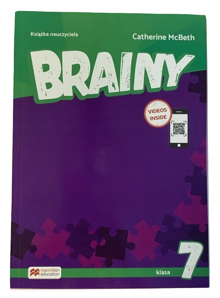 Okładka: Brainy klasa 7 Nick Beare ksiązka nauczyciela teachers book